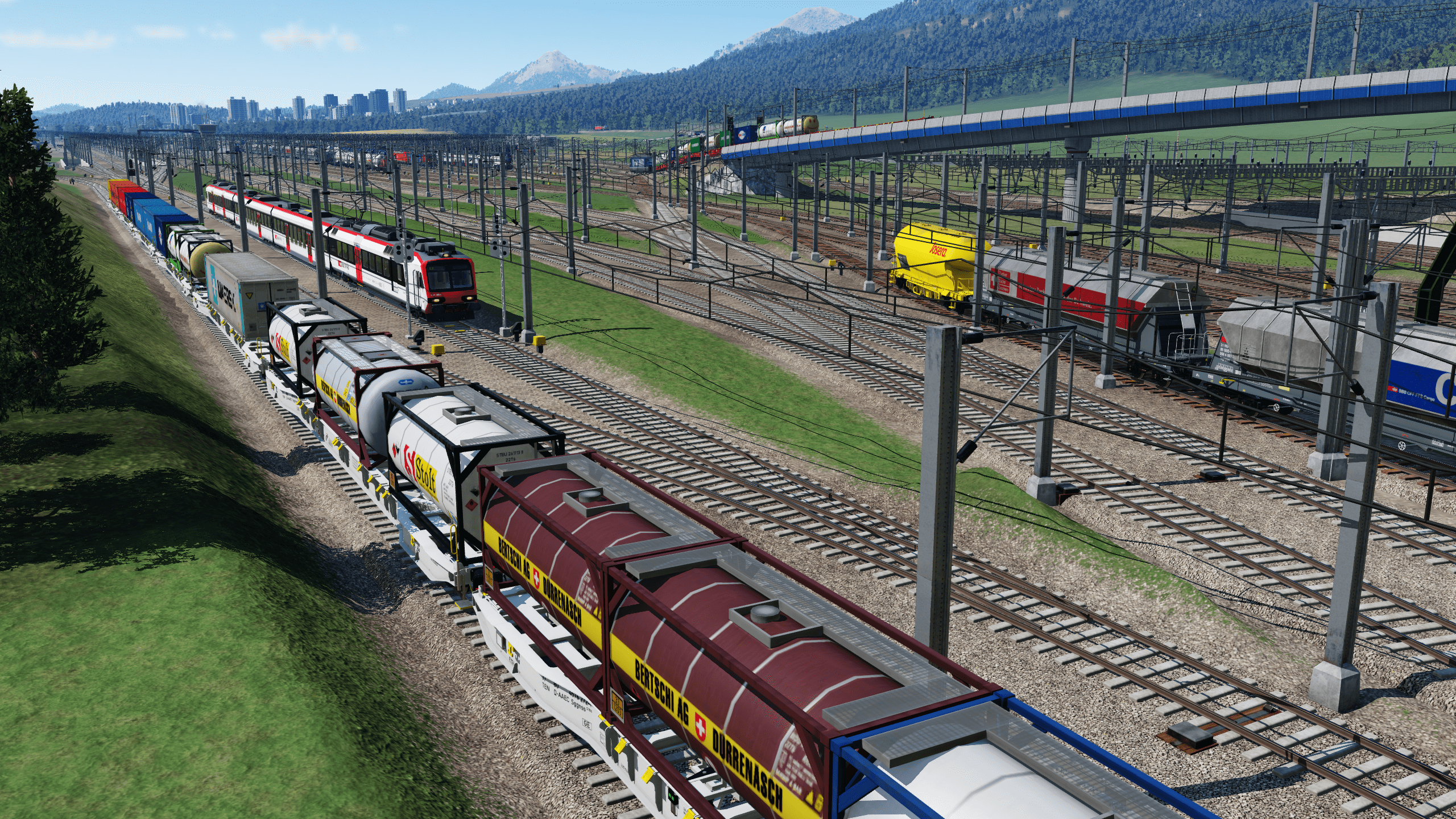 Personenzug muss Rangierfahrt abwarten