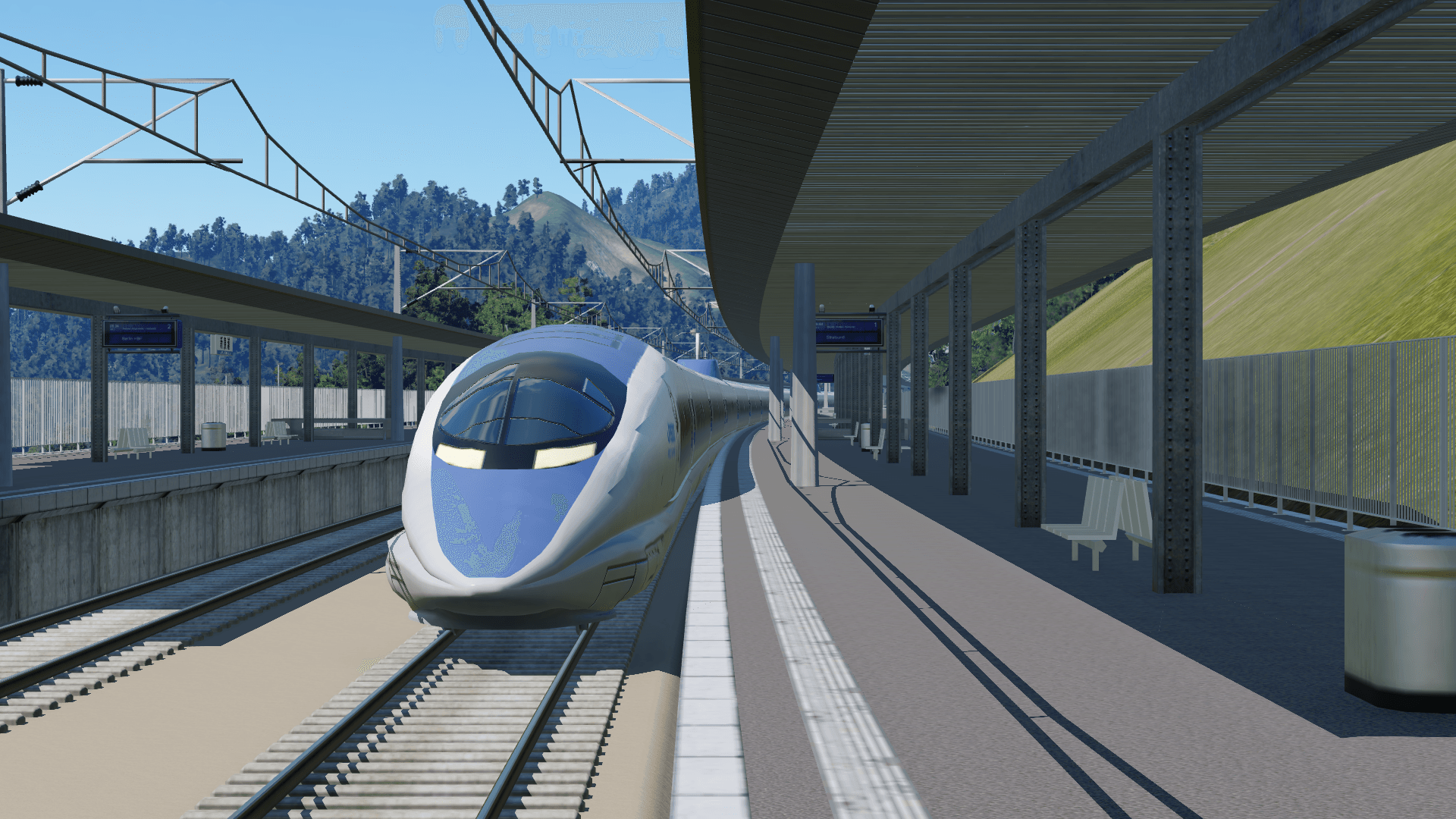 500 Series Shinkansen at Shin-Higashiura Station