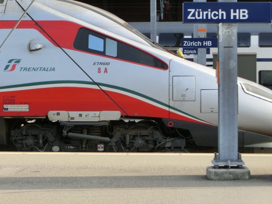 ETR 610 in Zürich HB