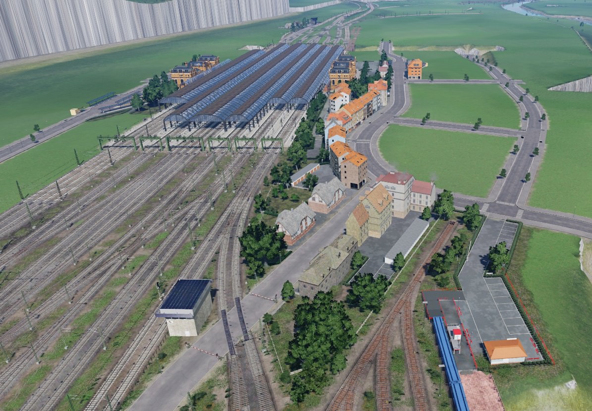 Inntal (Wip) Erste Häuser