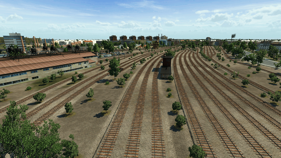 Kiel Hauptbahnhof Gleisvorfeld und Betriebswerk