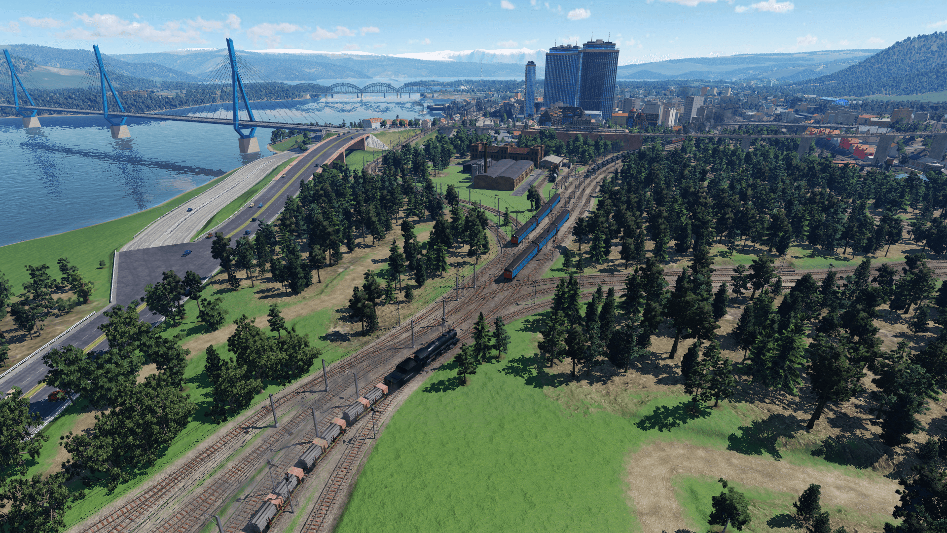Railway system on my map #1