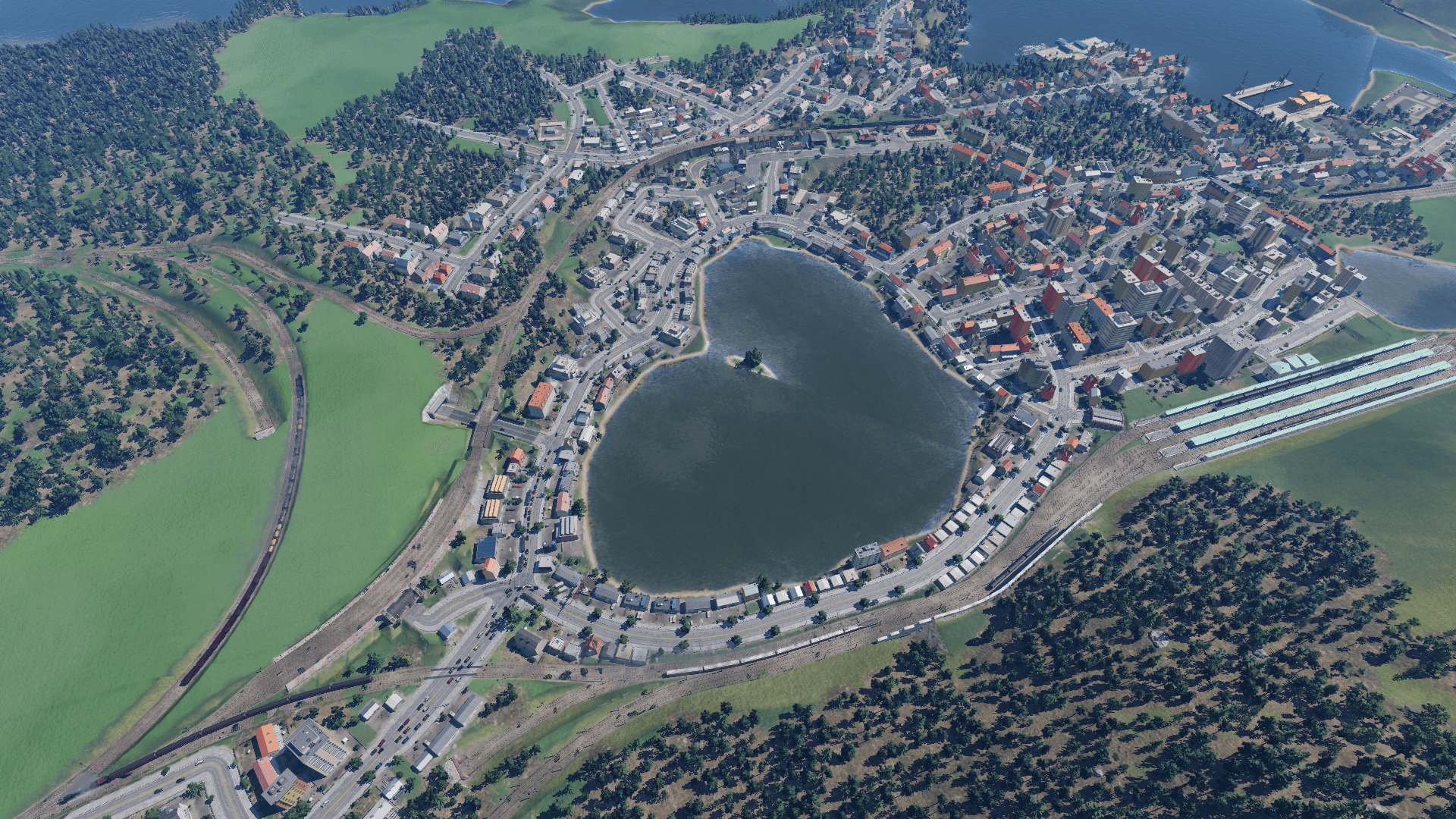 Railway system on my map #5