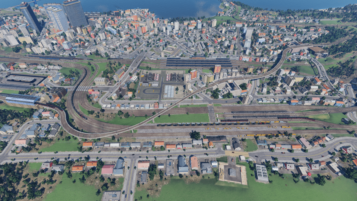 Railway system on my map #3