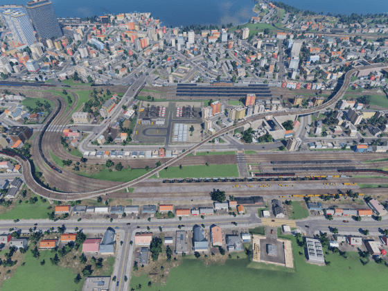Railway system on my map #3