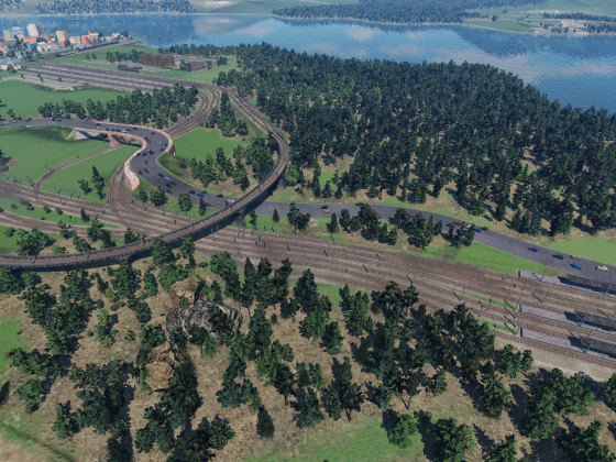 Railway system on my map #2