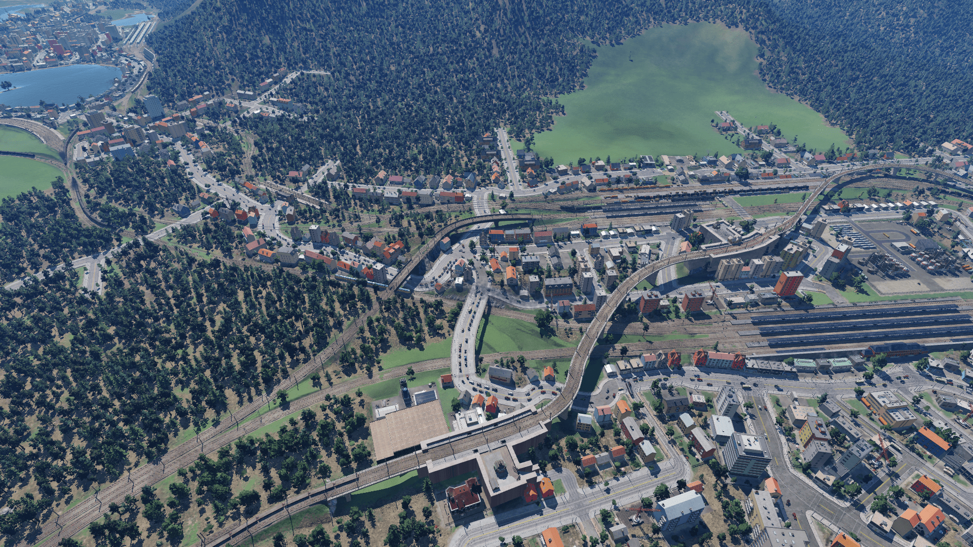 Railway system on my map #4