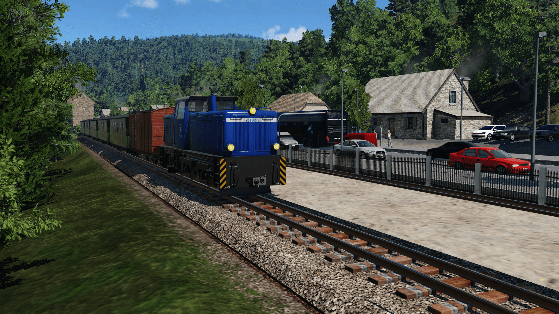 Schmalspur Bahn Bild 1