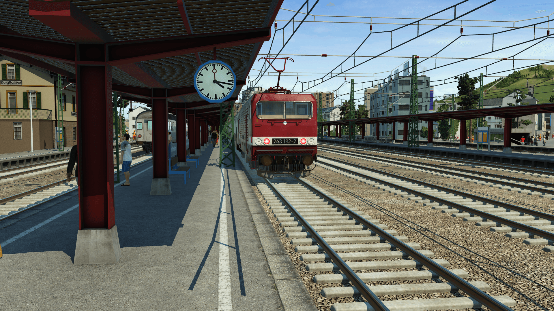 Zugverkehr im Zeitraum von 1900 bis 2014