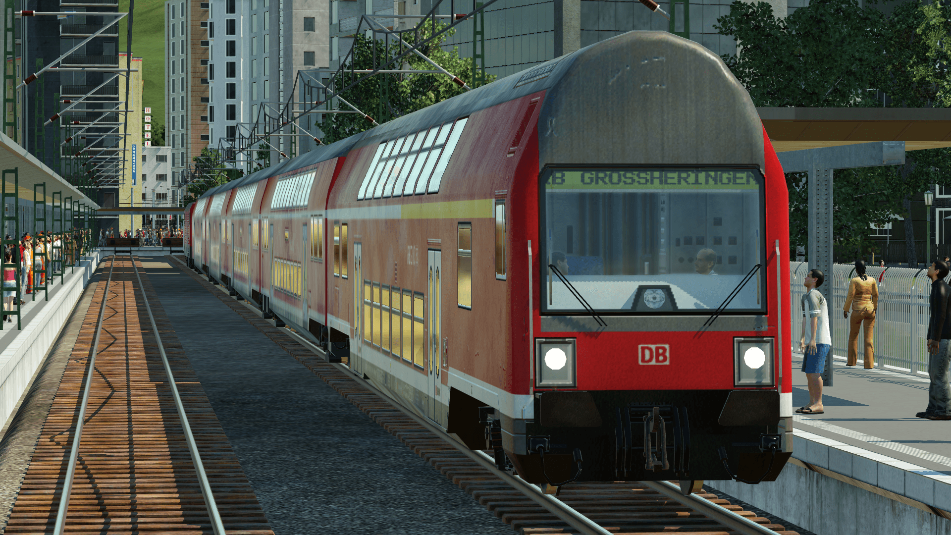 Zugverkehr im Zeitraum von 1900 bis 2014