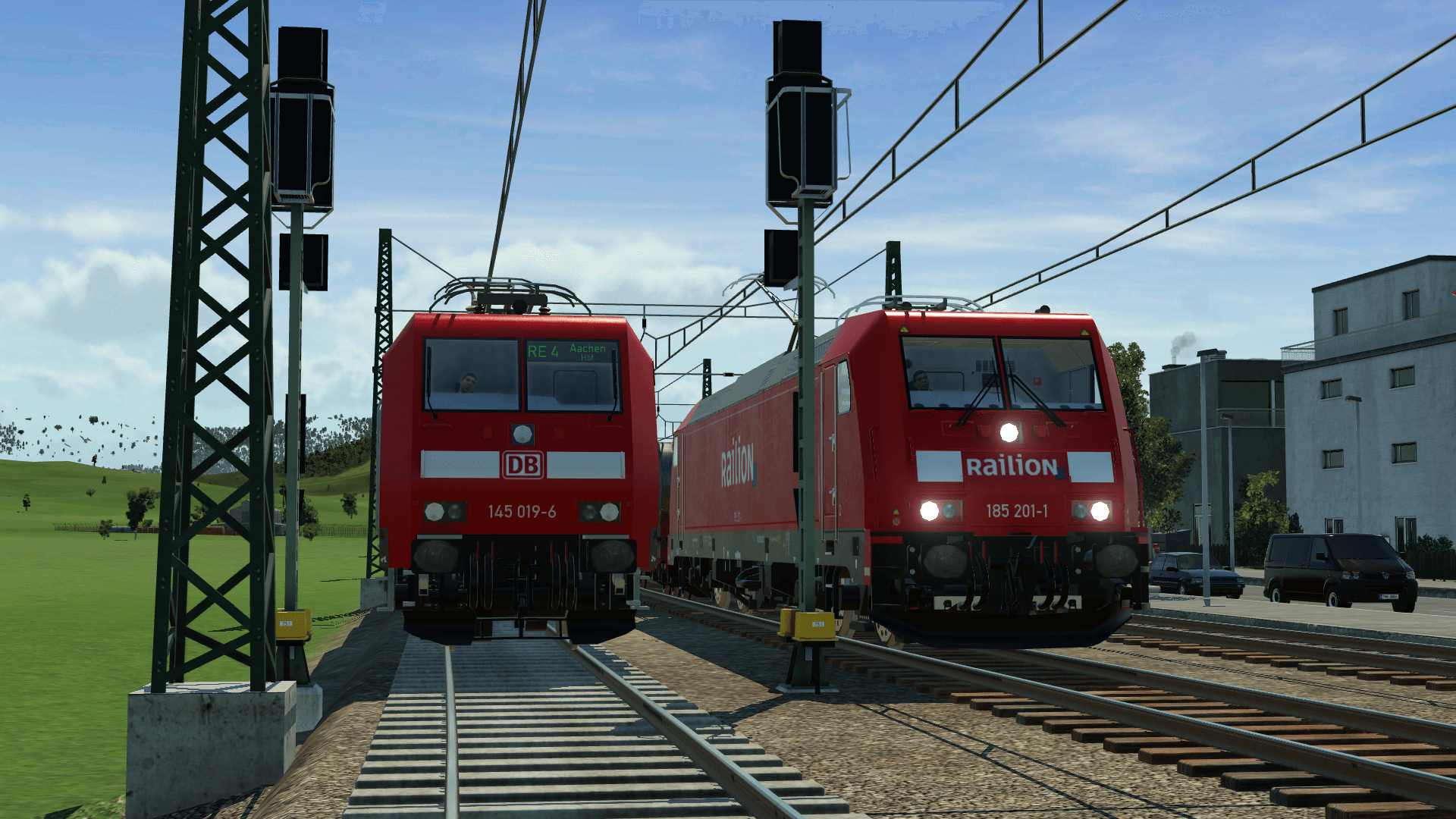 Zugverkehr im Zeitraum von 1900 bis 2014