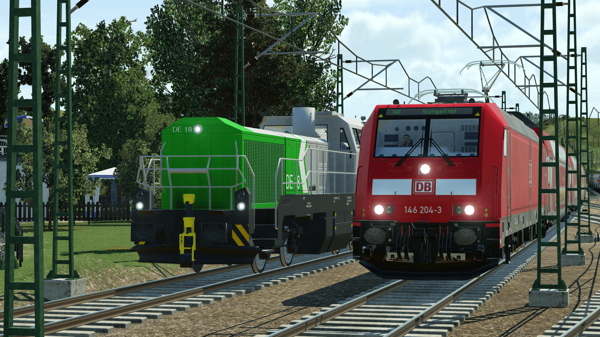 Zugverkehr im Zeitraum von 1900 bis 2014