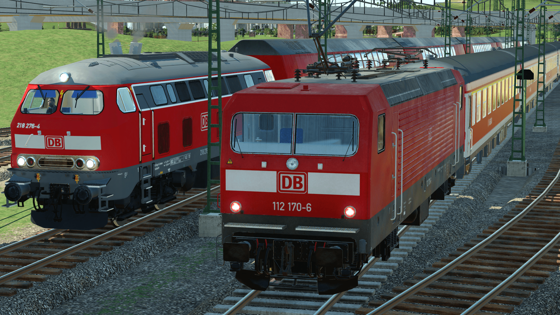 Zugverkehr im Zeitraum von 1900 bis 2014