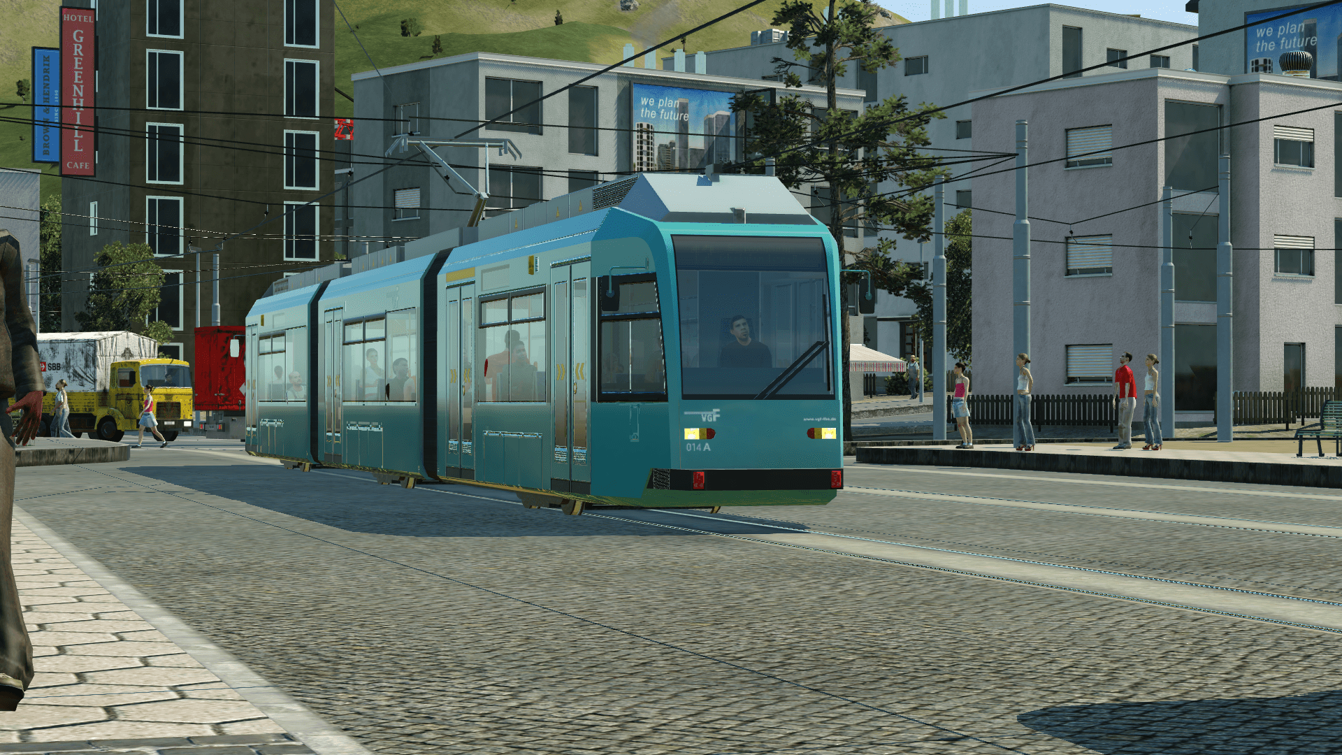 Zugverkehr im Zeitraum von 1900 bis 2014