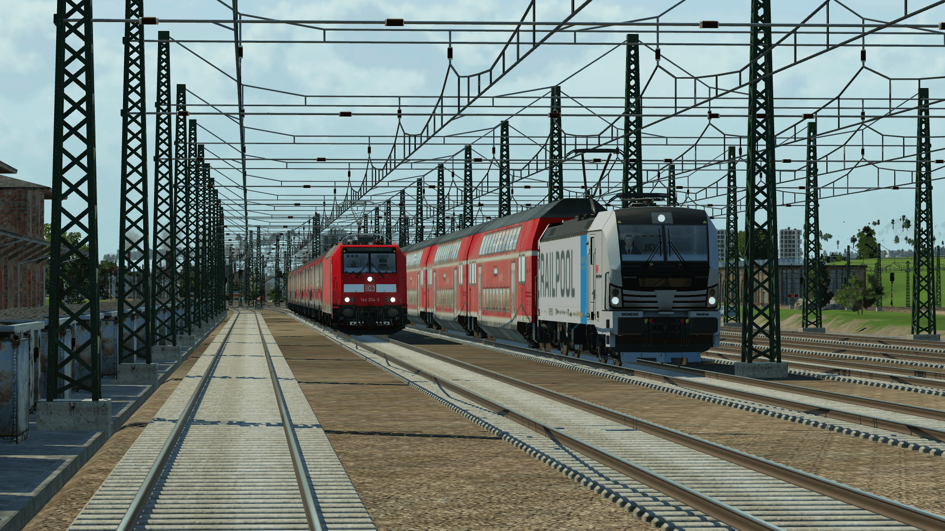 Zugverkehr im Zeitraum von 1900 bis 2014