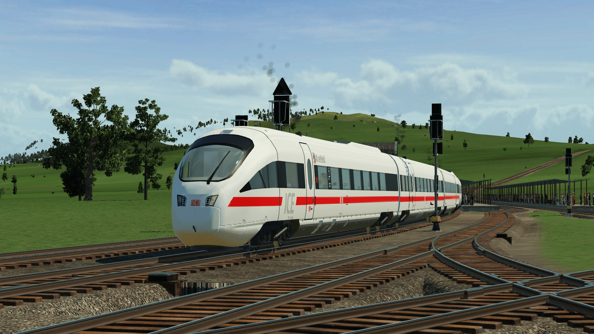 Zugverkehr im Zeitraum von 1900 bis 2014