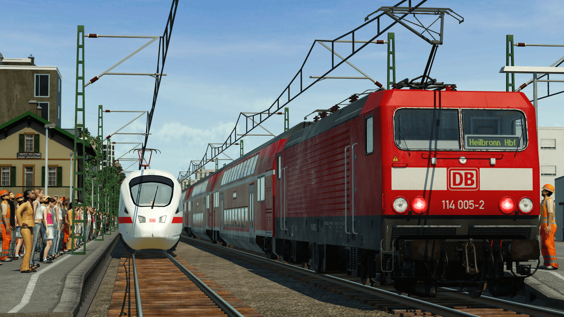 Zugverkehr im Zeitraum von 1900 bis 2014