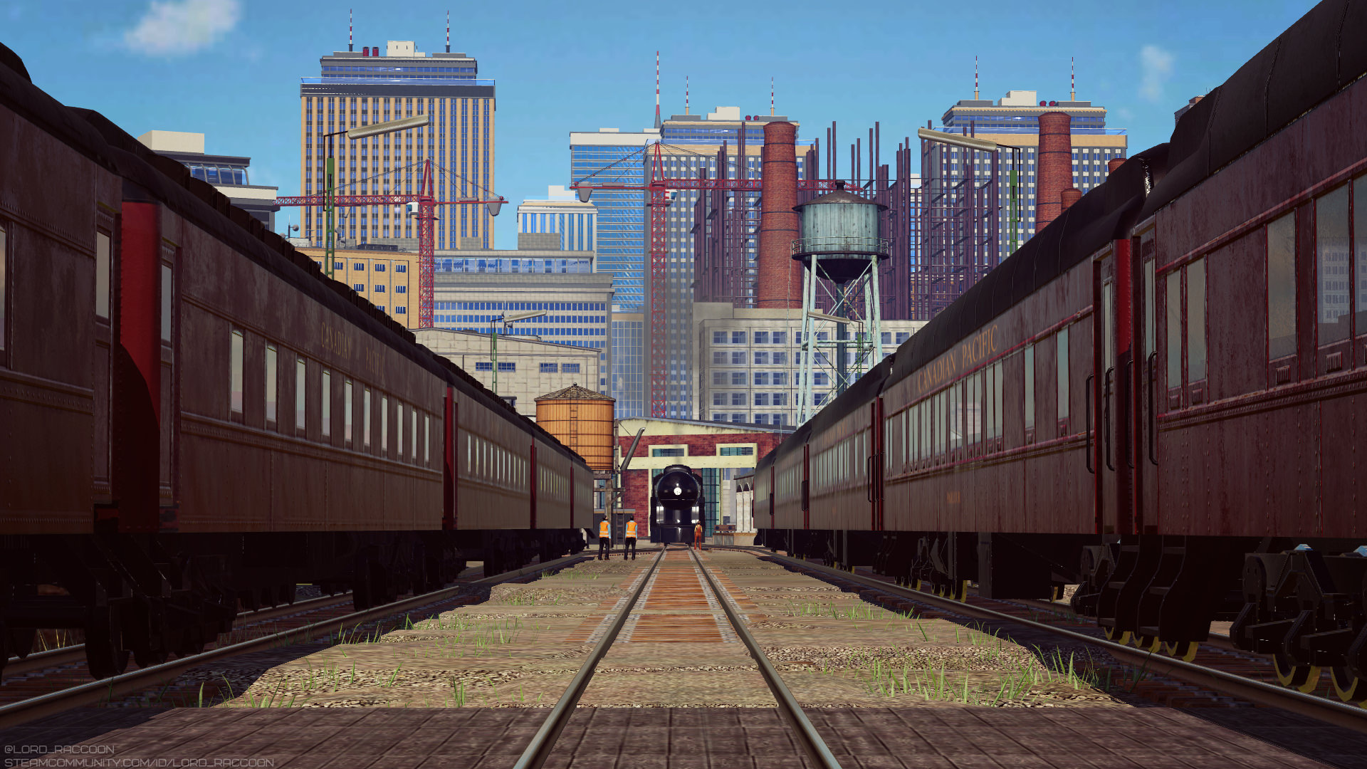 U-1 leaving the shunting yard