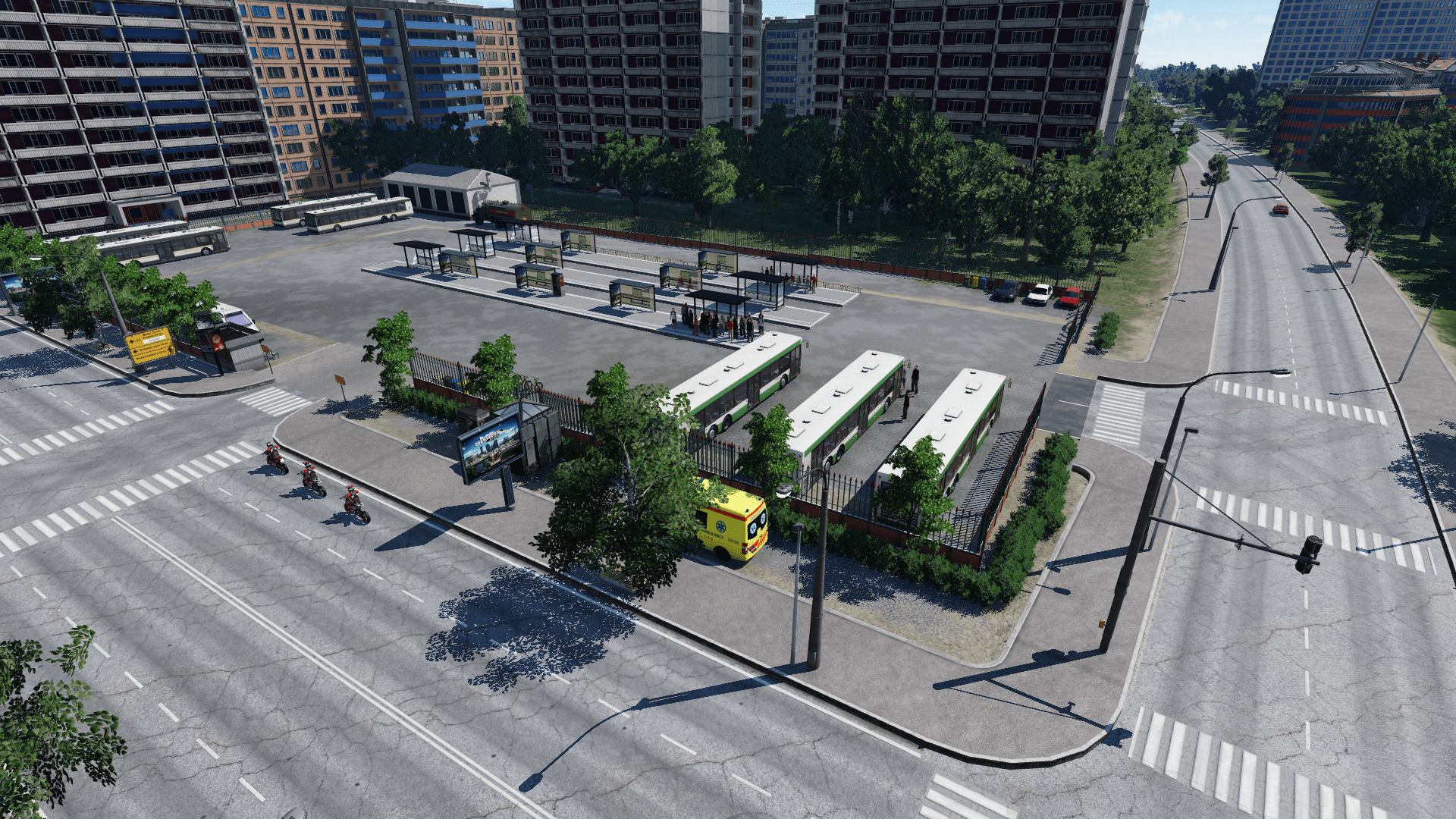 Vychino busstation.