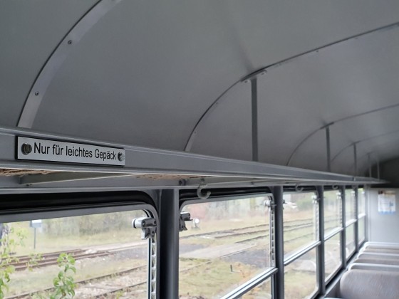 Innenraum Schienenbus