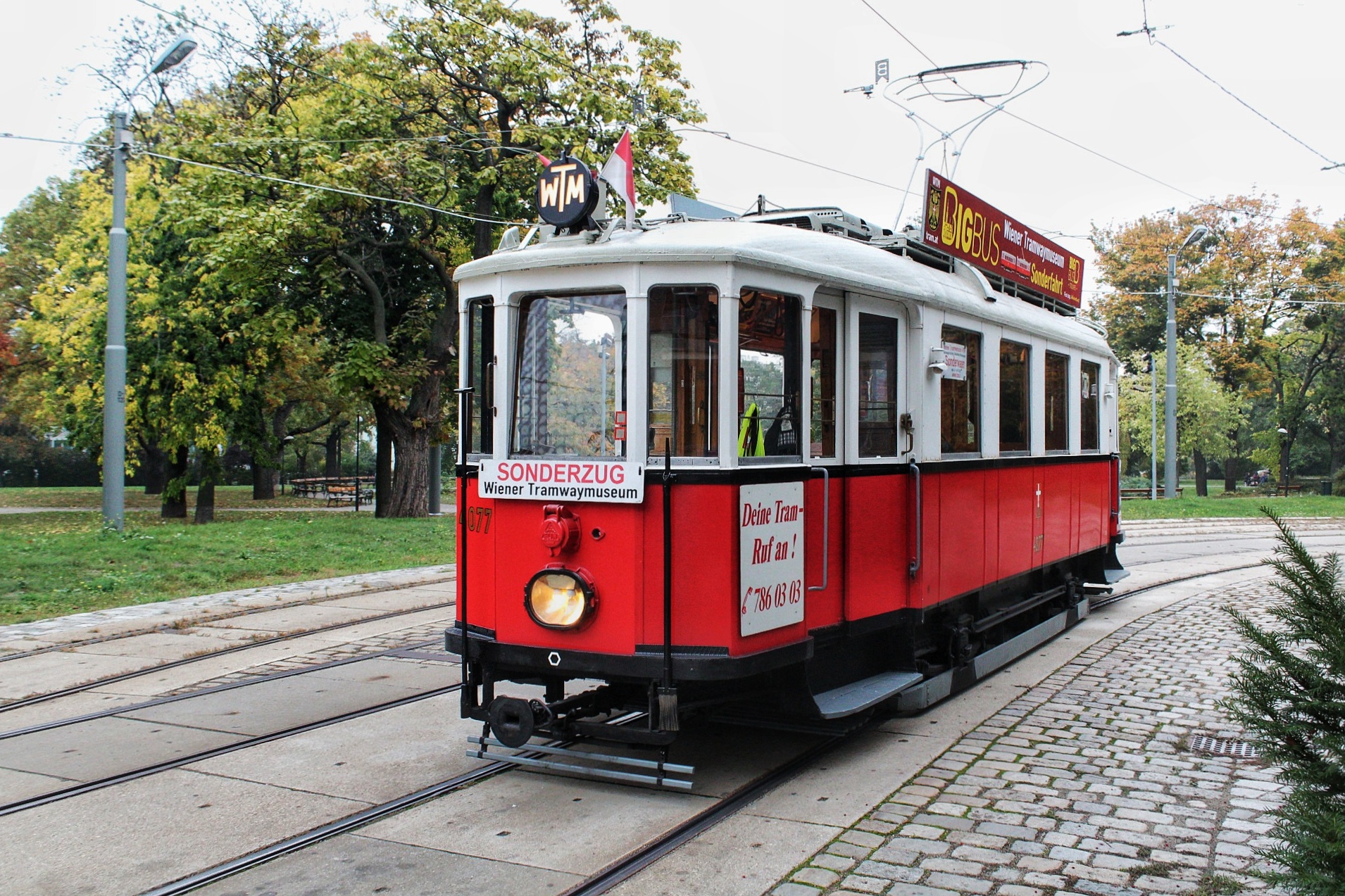 Fotohalt am Belvedere