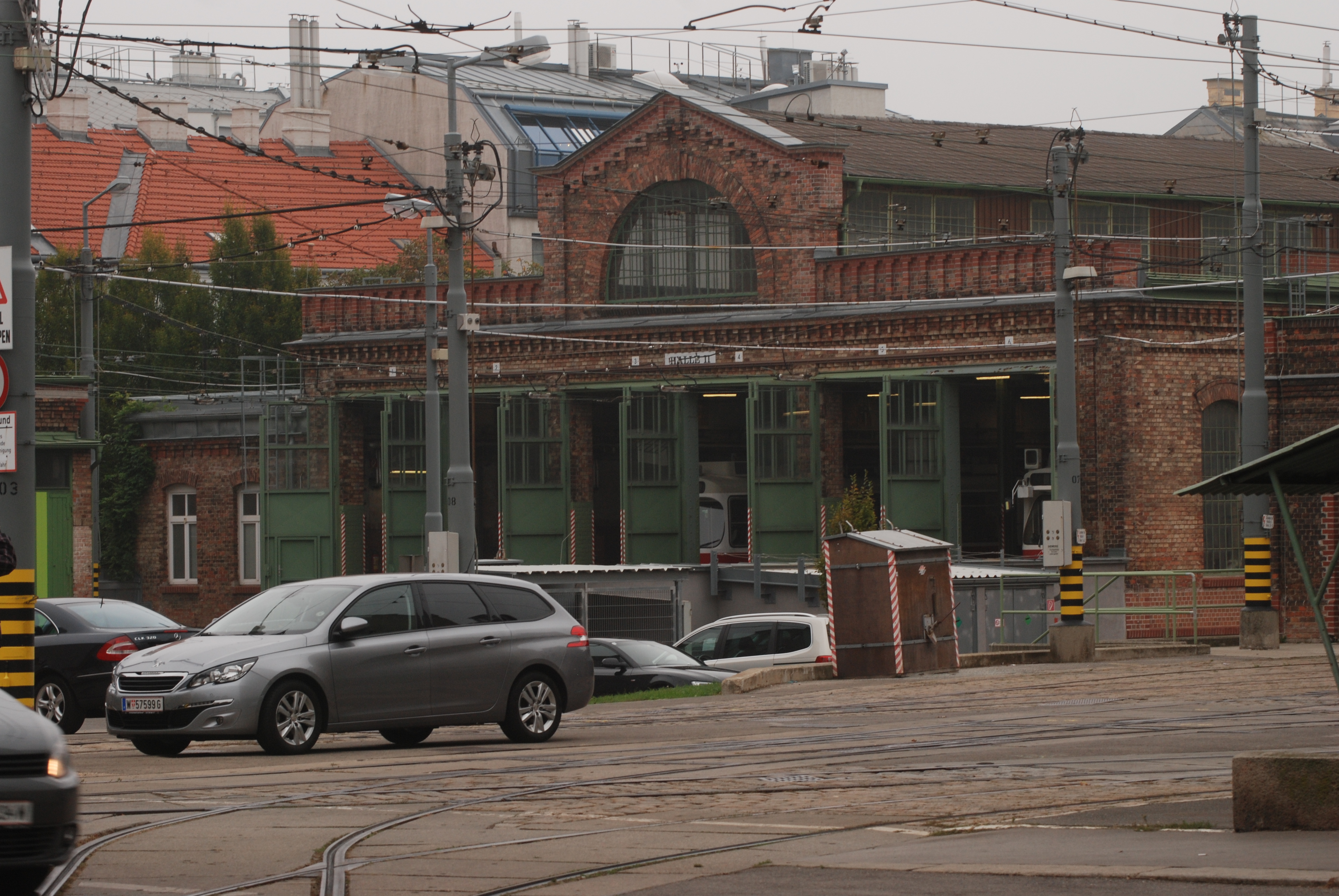Straßenbahndepotm der Wiener Linien