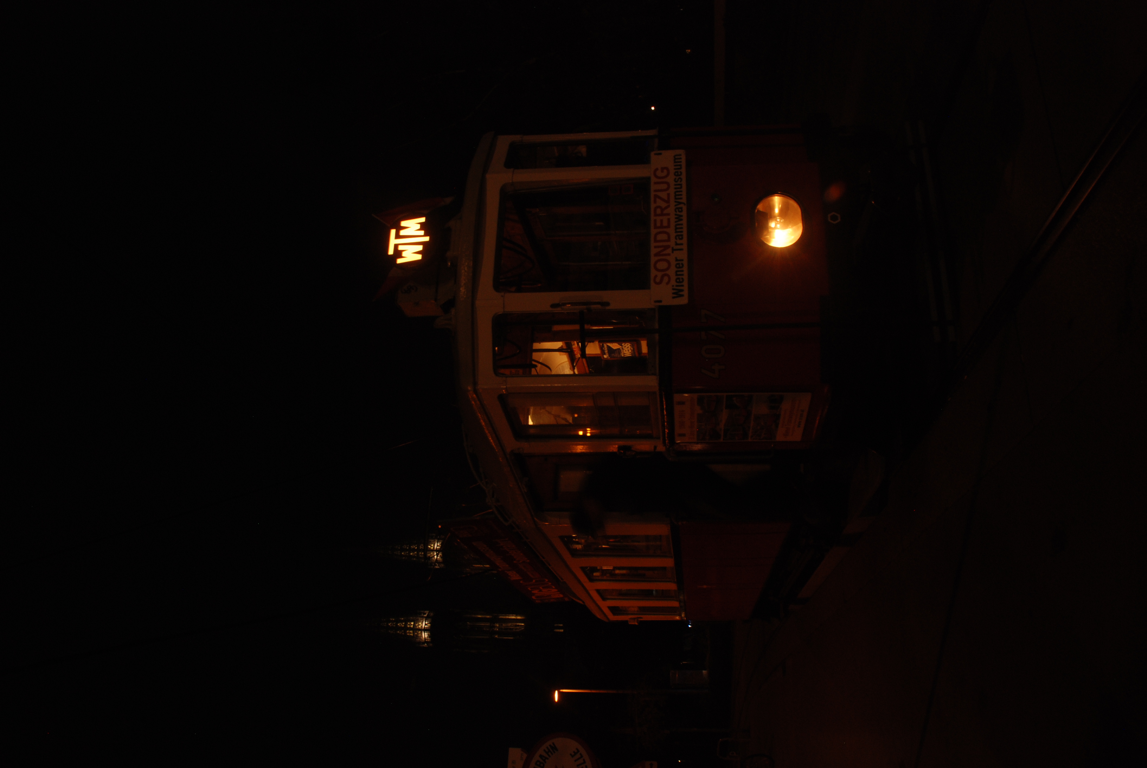 Historische Straßenbahnfahrt