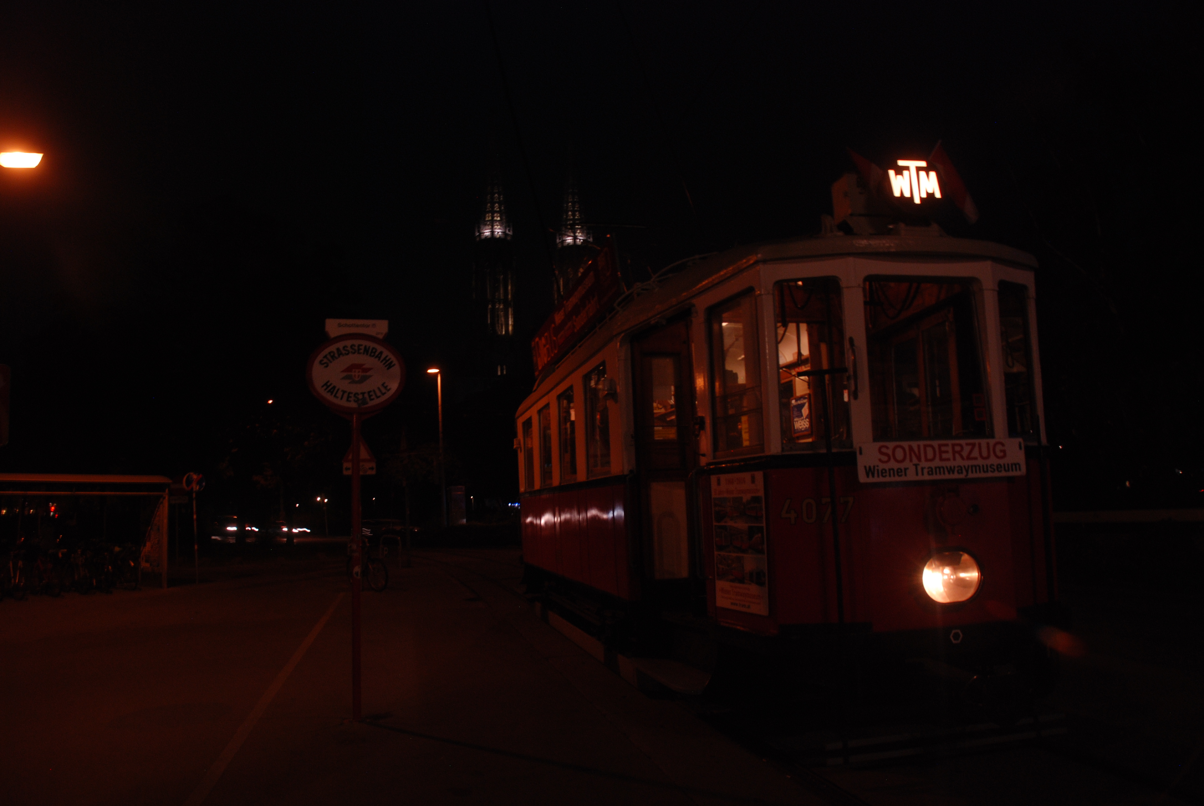 Historische Straßenbahnfahrt