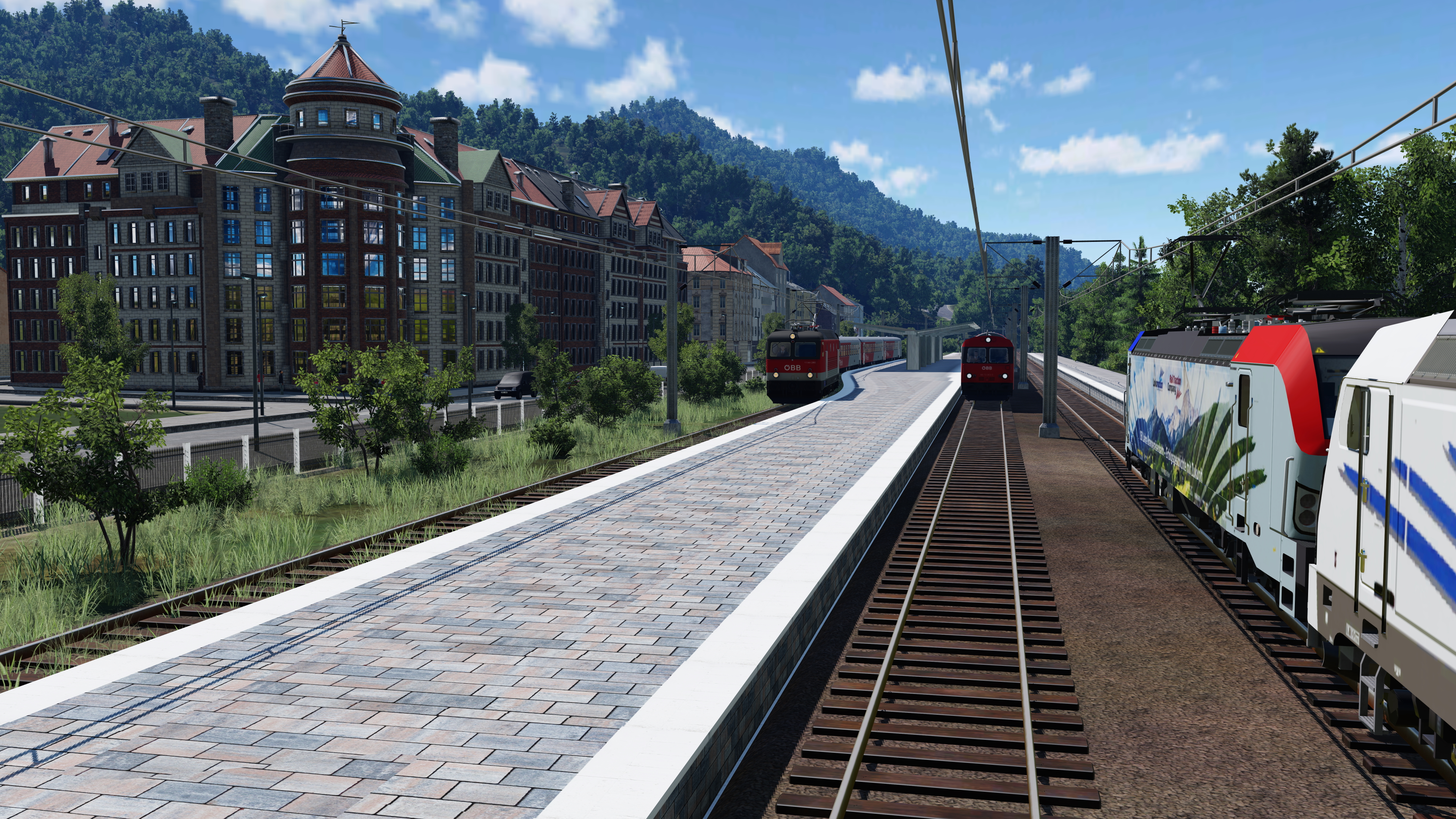 Voller Bahnhof