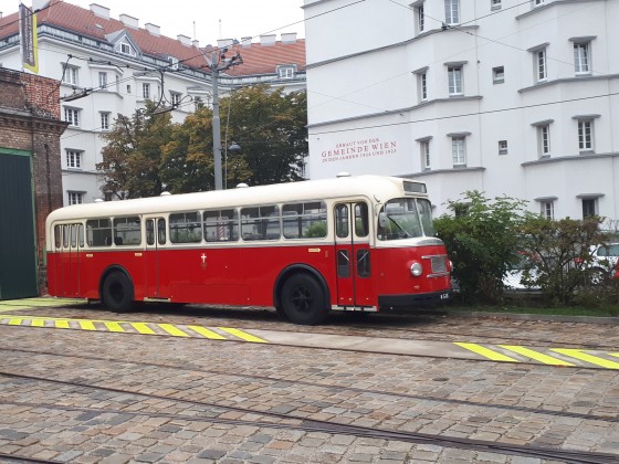 Bus im Straßenbahnmuseum