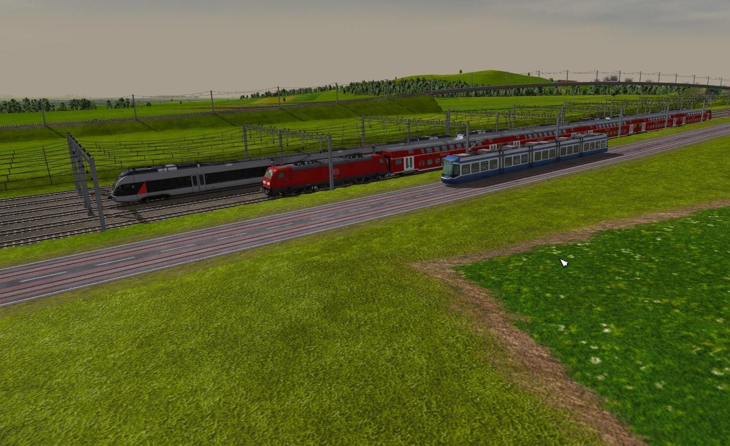Parallelfahrt