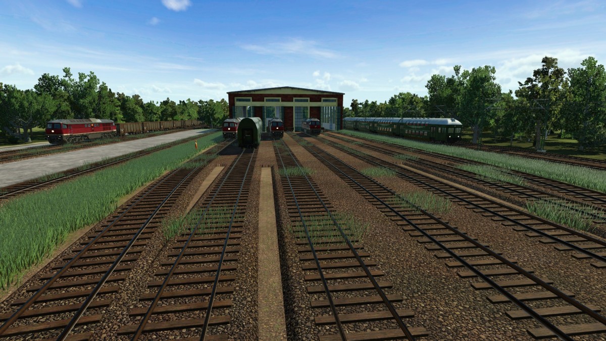 Das BW zwischen Güterstrecke und Personenstrecke