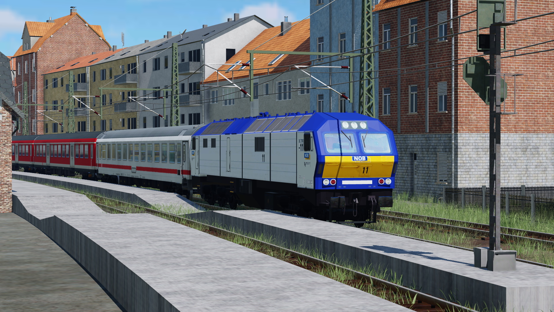 MAK DE 2700 mit Ersatzzug