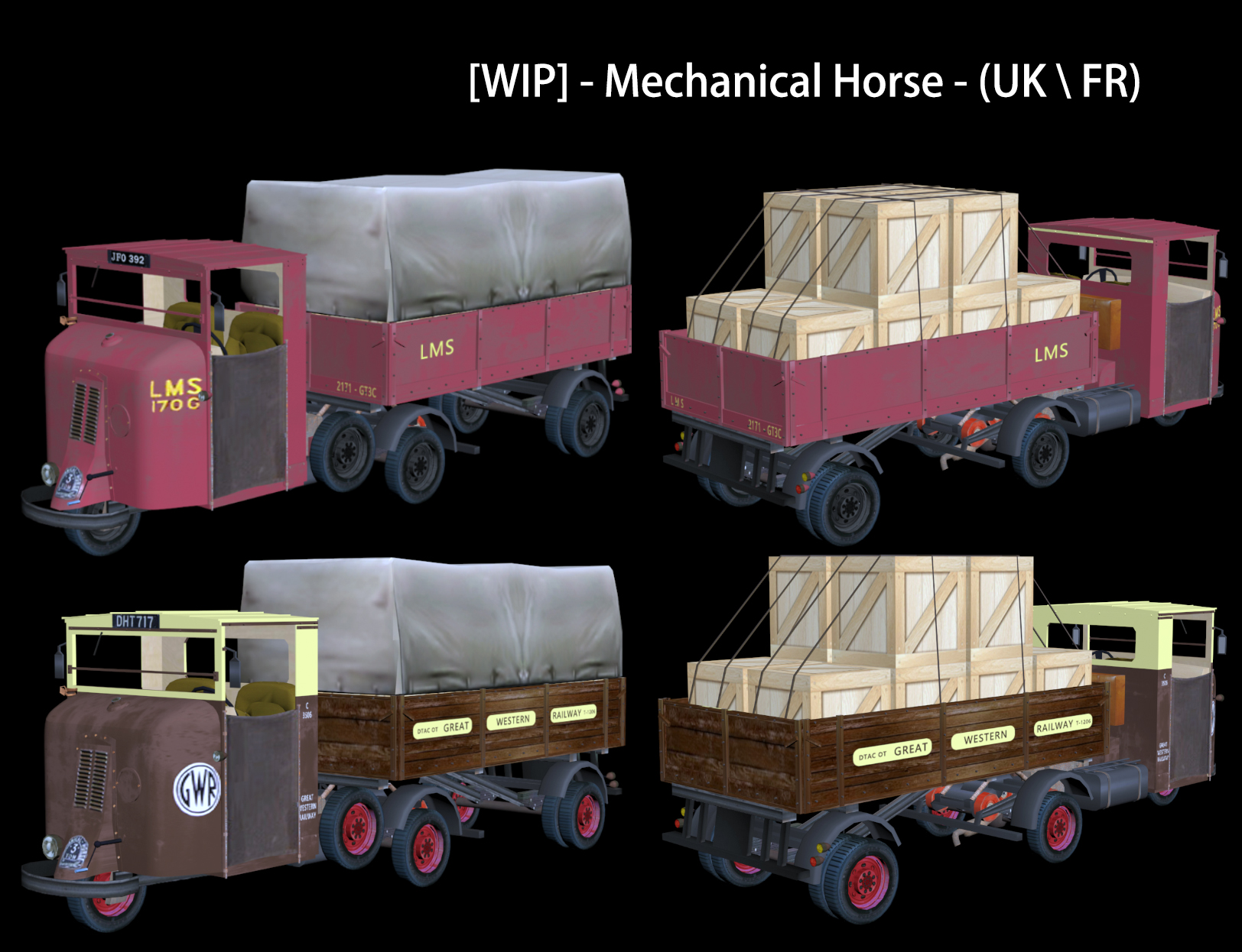 [WIP] - Mechanical Horse (UK \ FR)