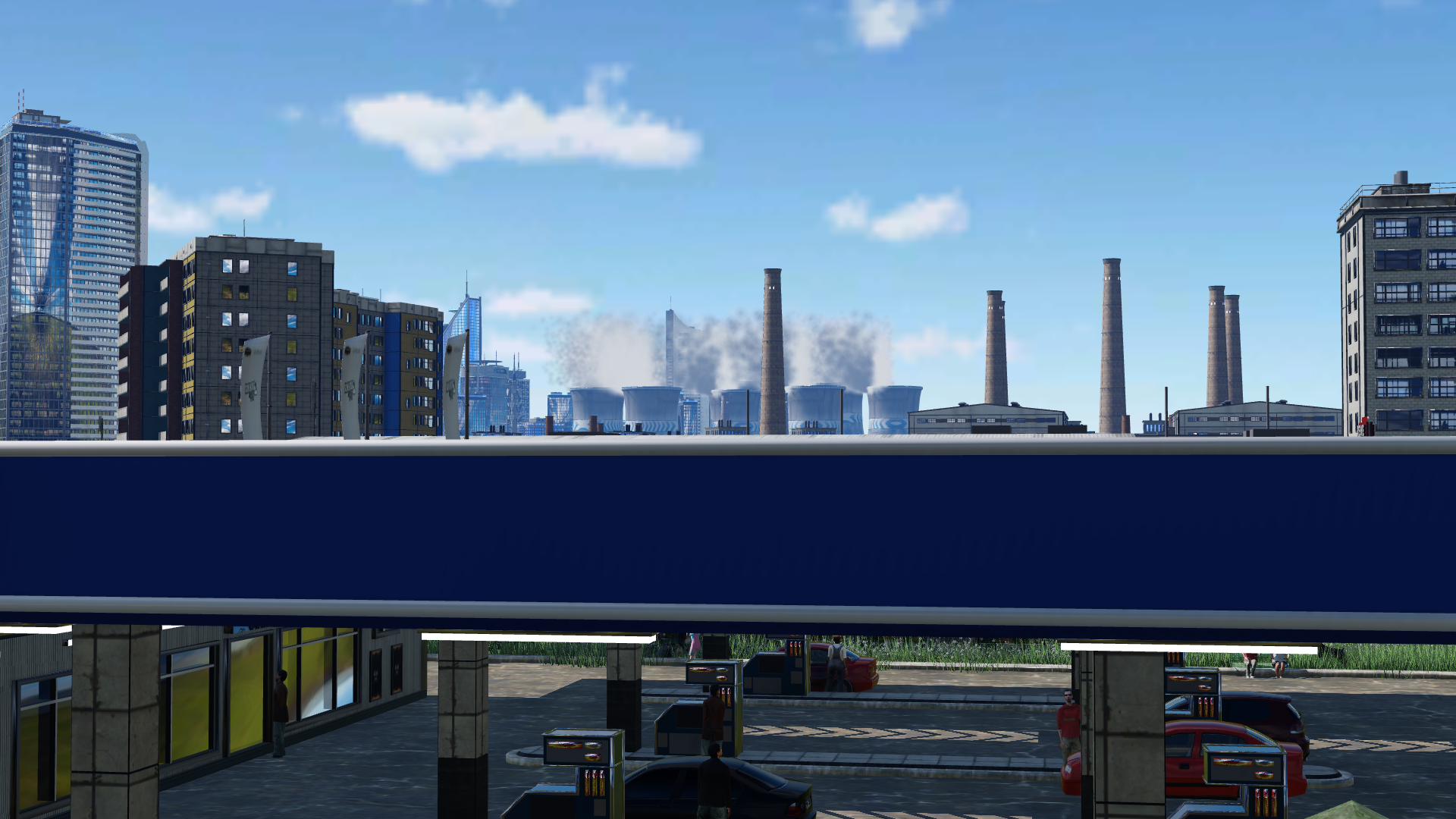 Industrial area...