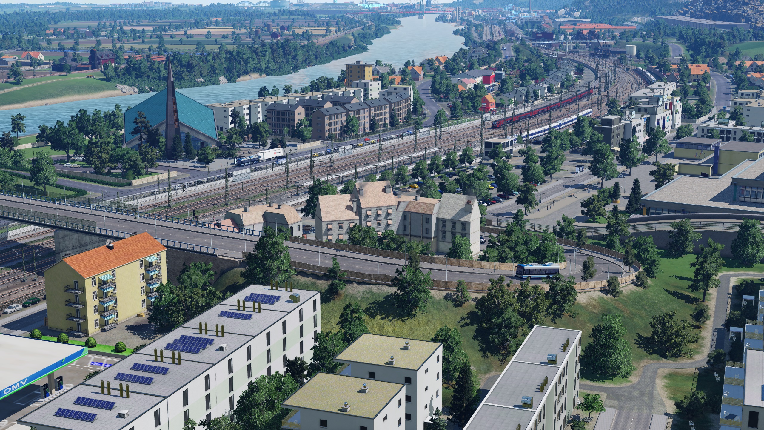 Stadtrand Salzberg