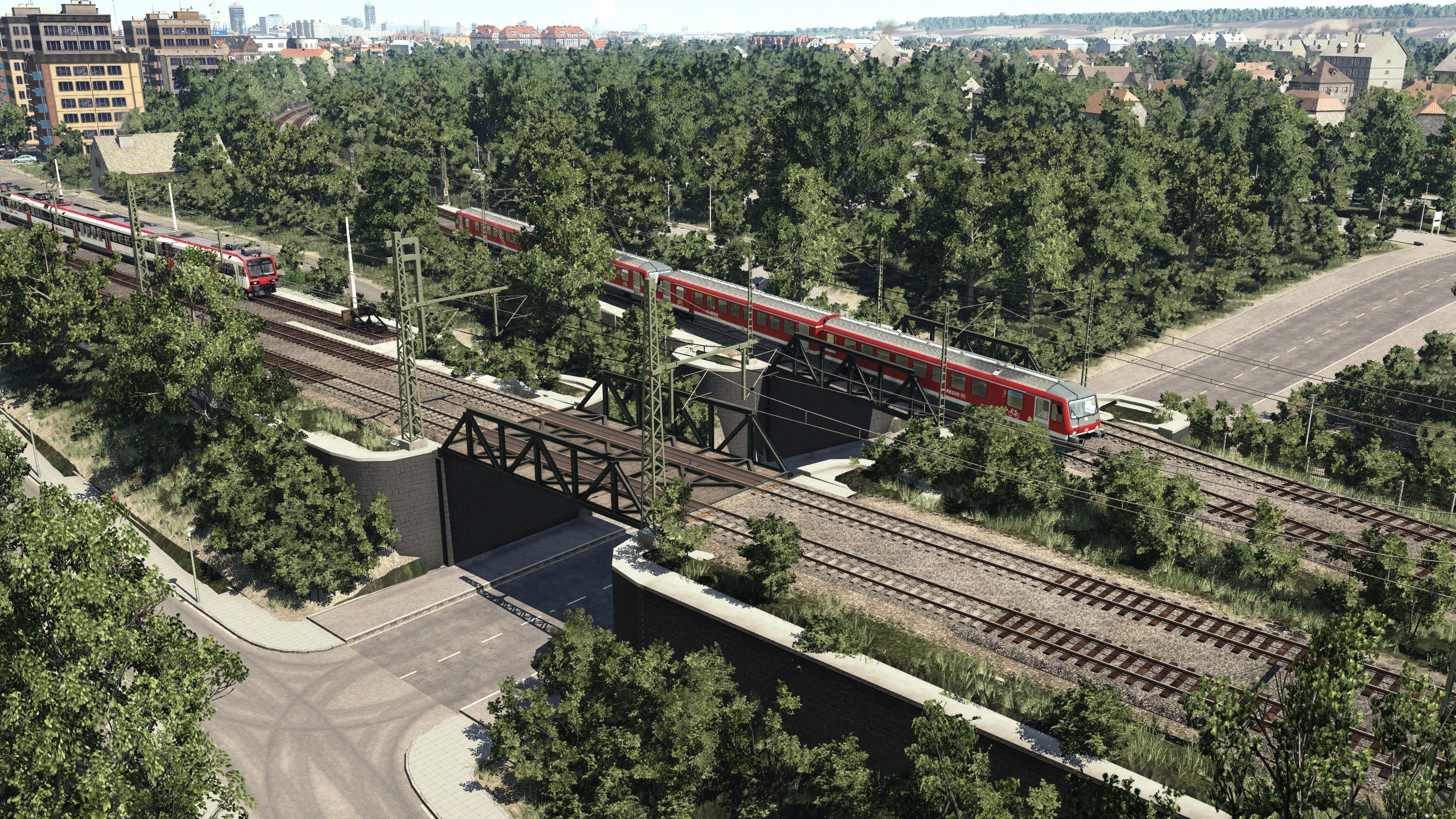 Pfühlpark Heilbronn Bahnbrücken
