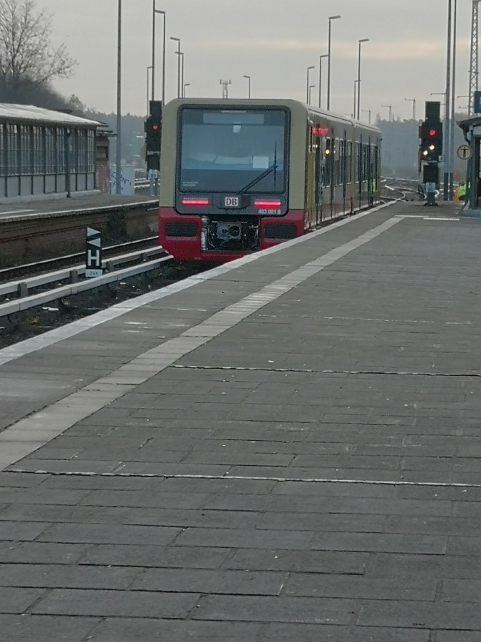 Baureihe 483 bei der Rückkehr ins BW Grünau