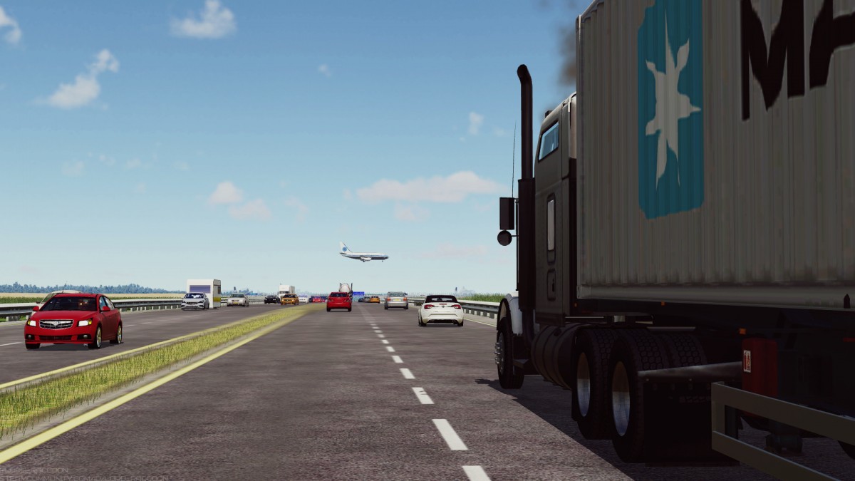 Kenworth T800 and Boeing 737