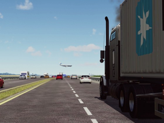 Kenworth T800 and Boeing 737