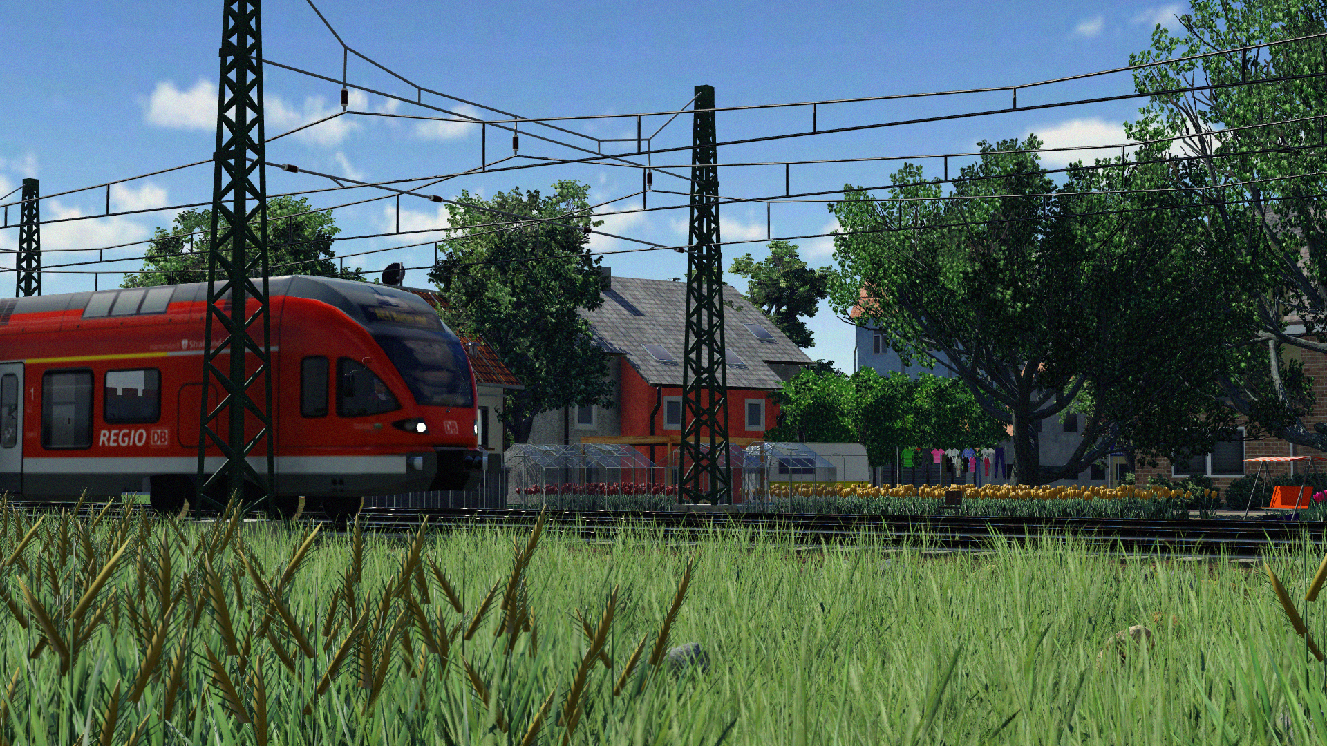 Stadler Flirt "Regio Express" somewhere in countryland