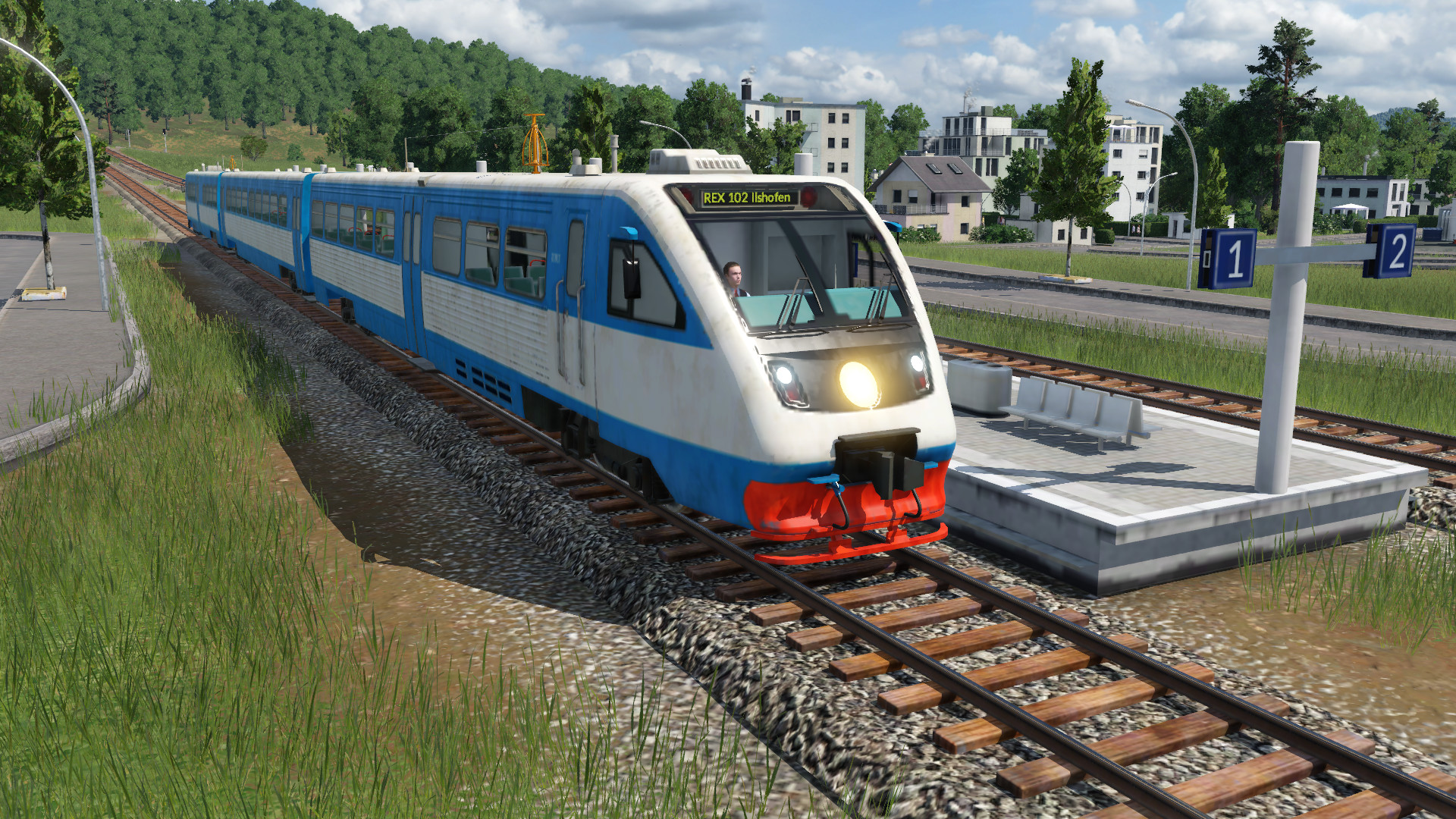 REX 102 am Bahnsteig (fiktiv)