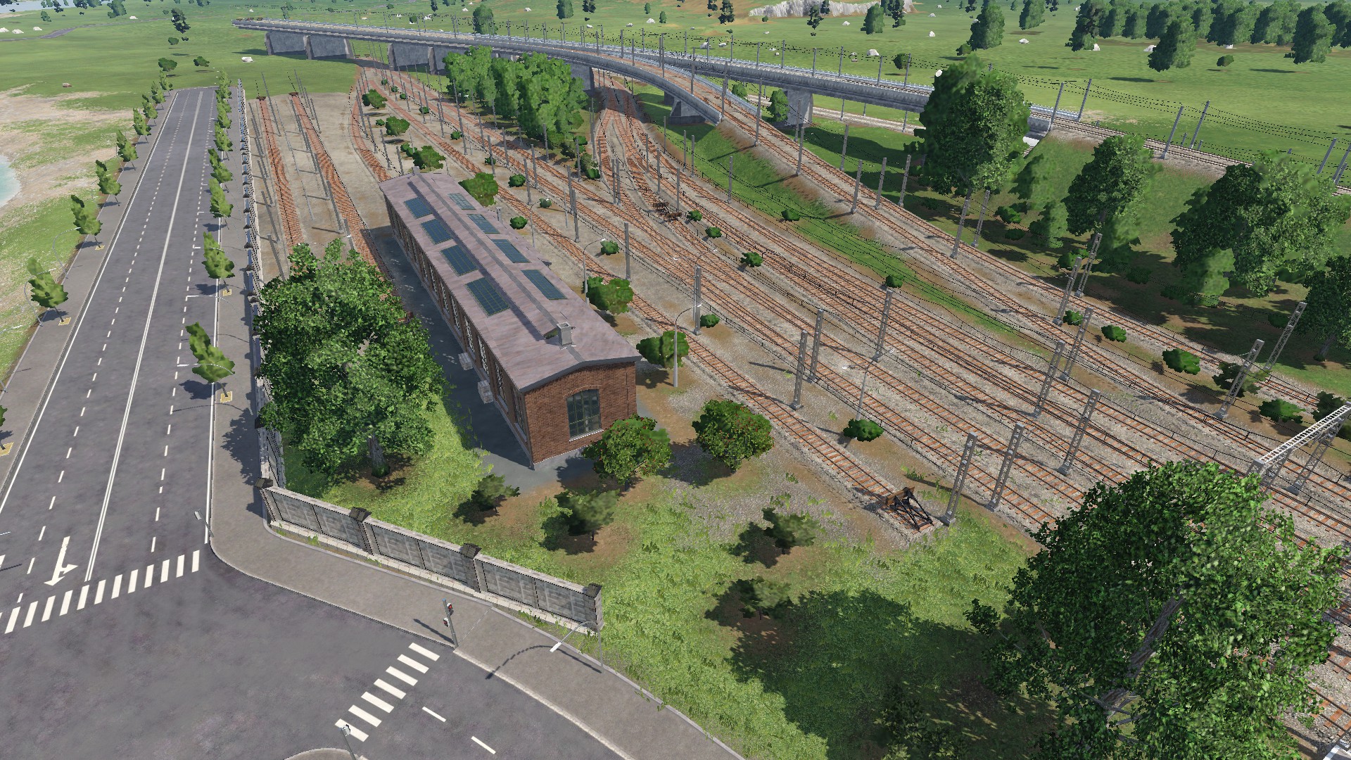 Der Anfang meiner Ersten Schönbaumap in Transport Fever 2