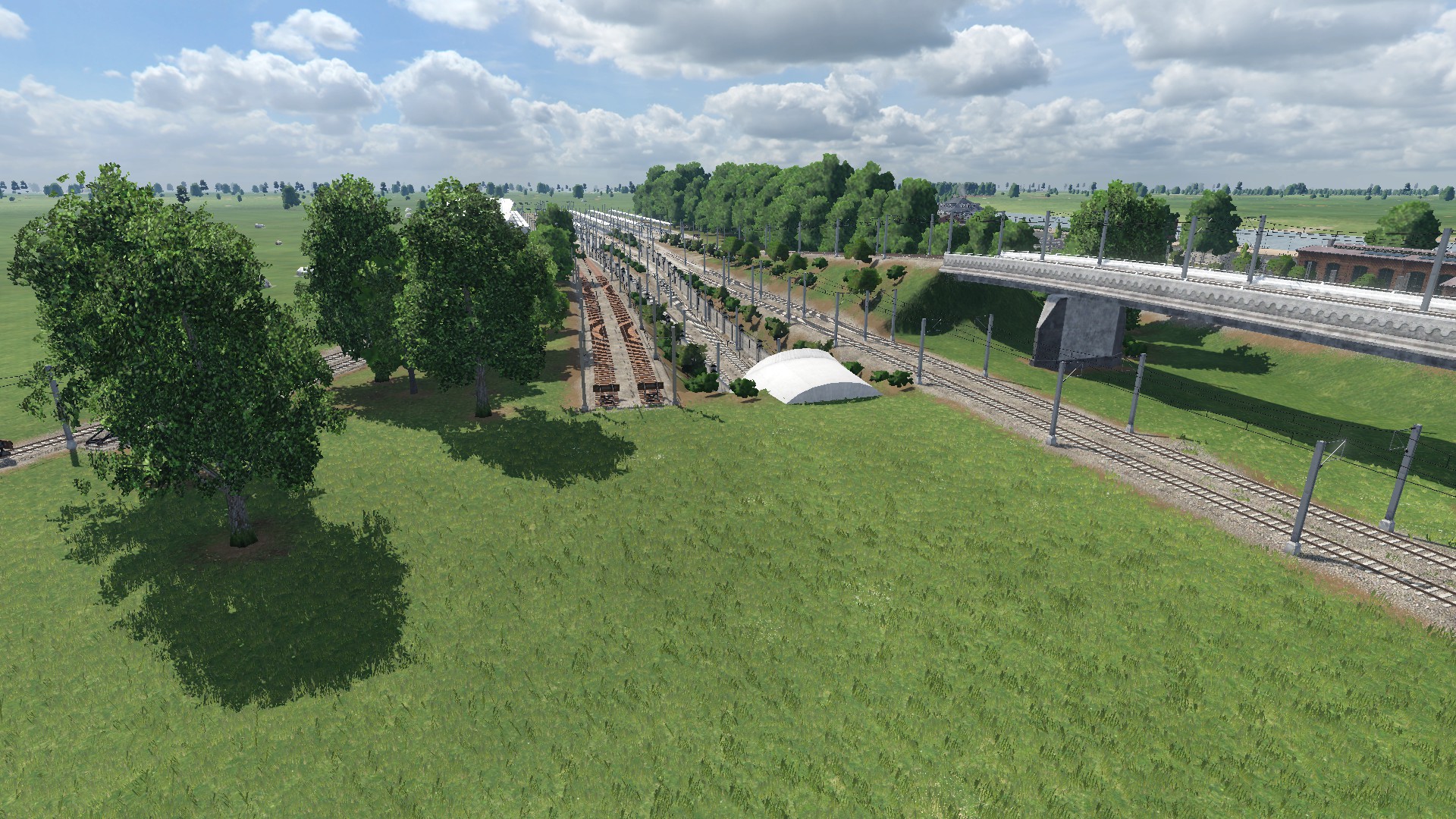 Der Anfang meiner Ersten Schönbaumap in Transport Fever 2