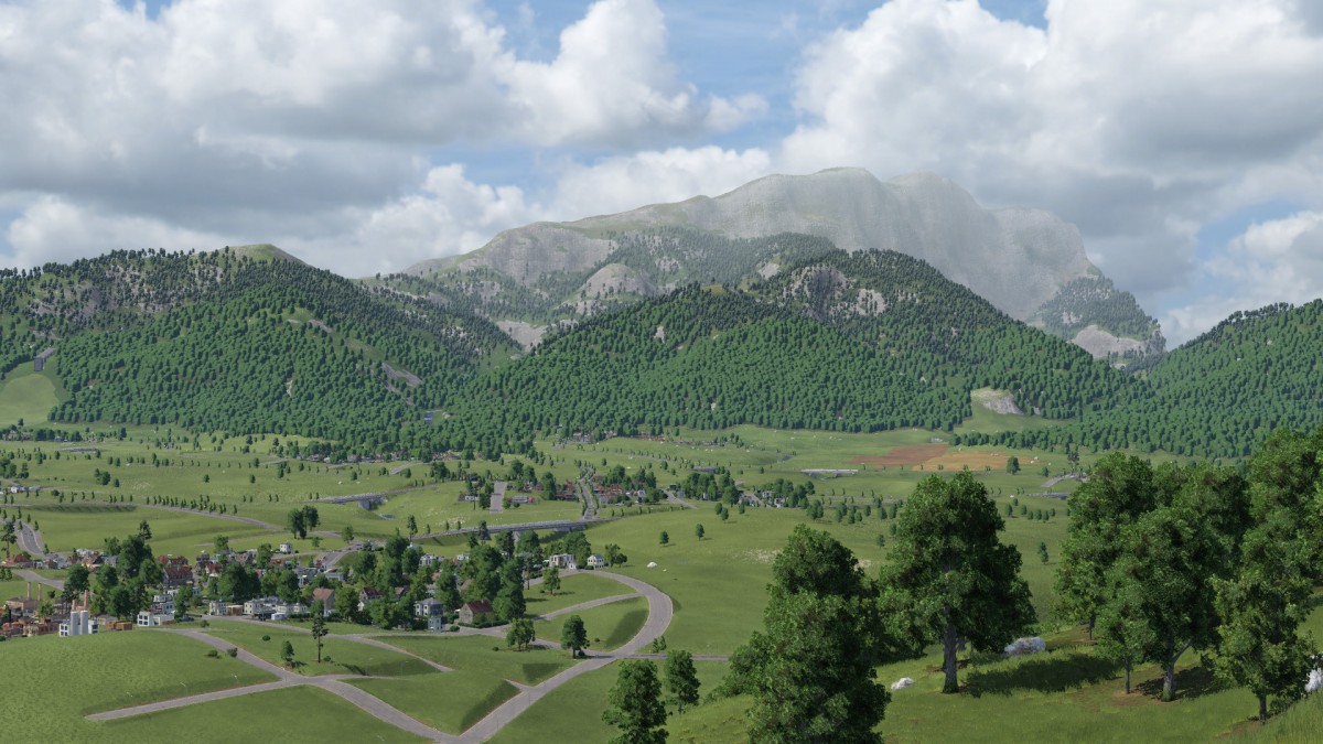 Overlooking Tatra mountains