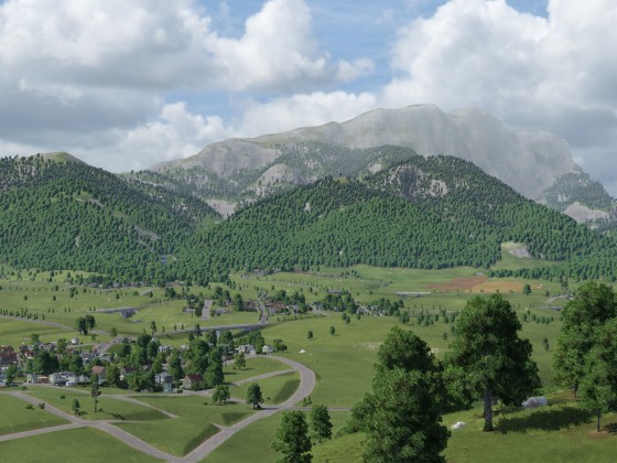 Overlooking Tatra mountains