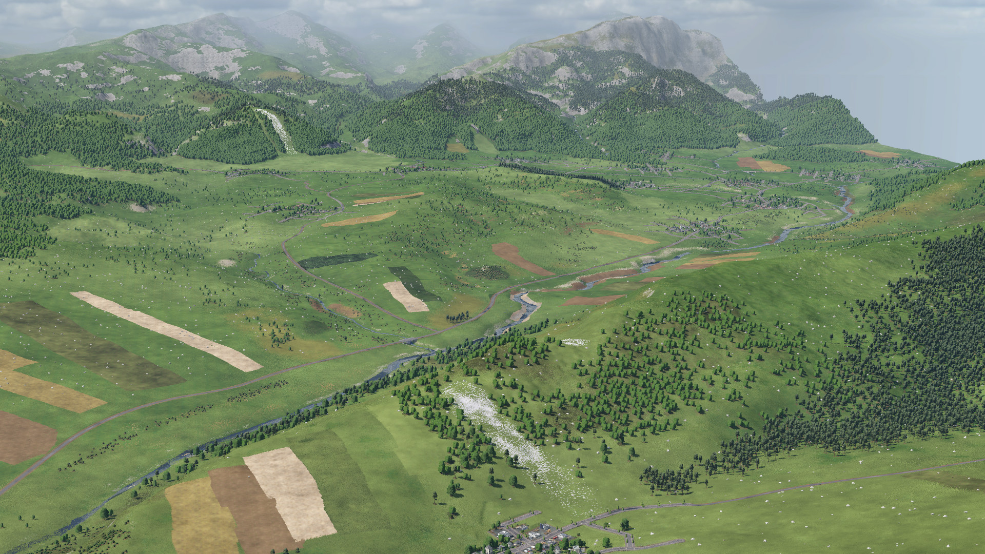 Overlooking Tatra mountains