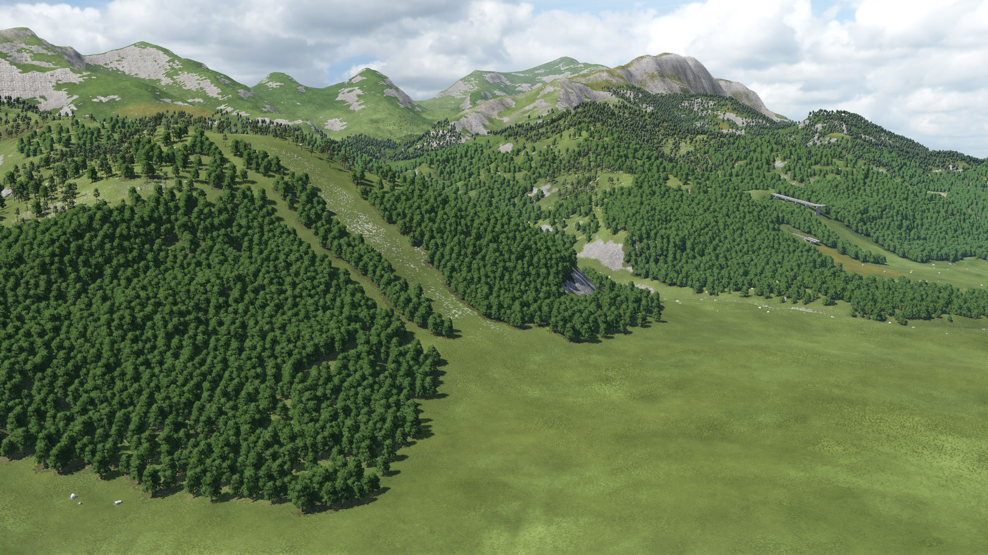 Overlooking Tatra mountains