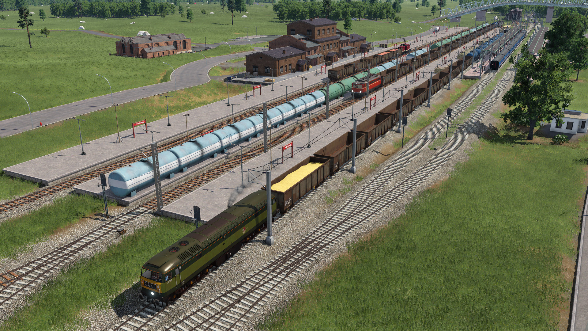 Rush Hour at the cargostation