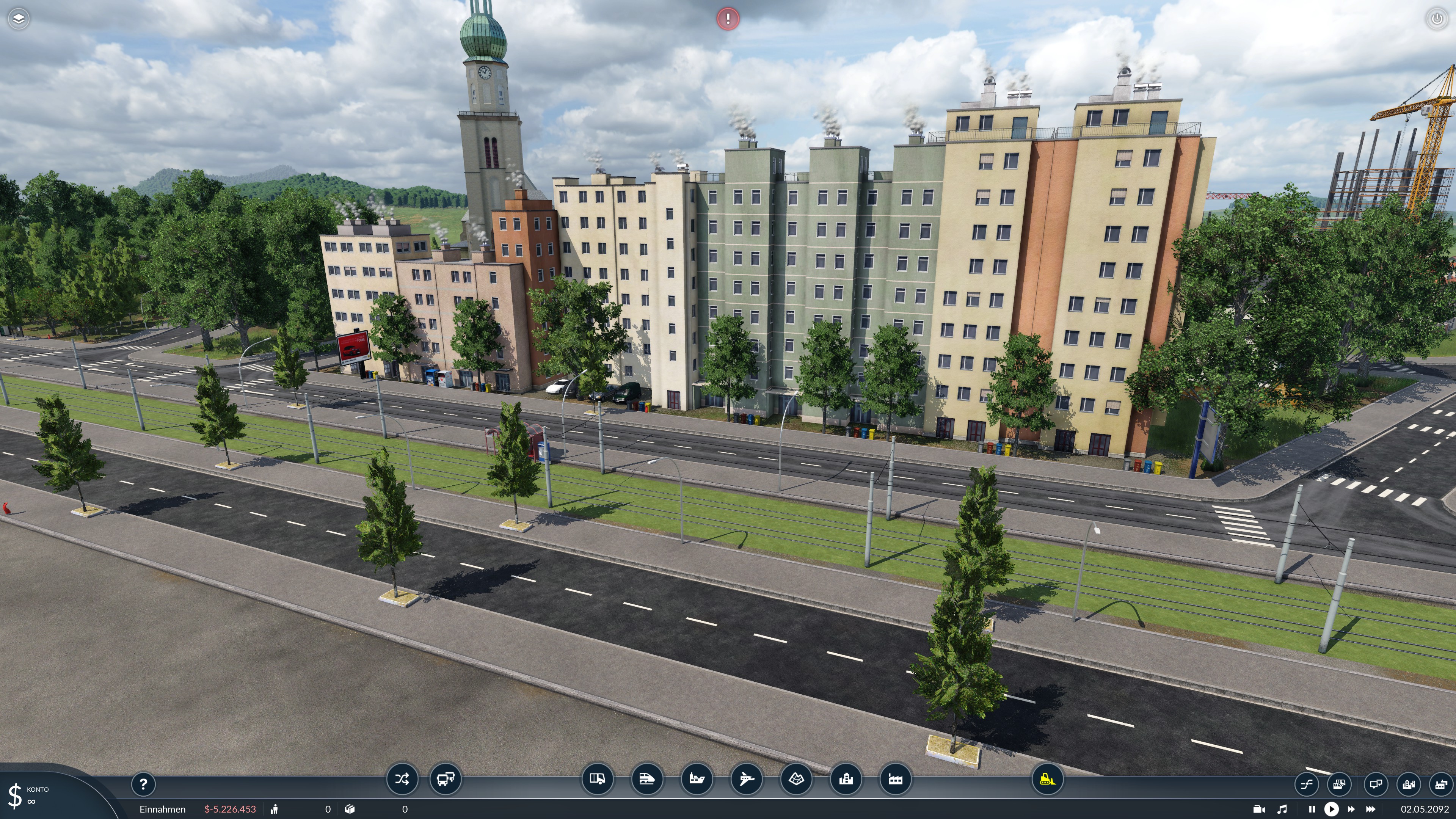 TPF 2 klein entwicklung der Stadt